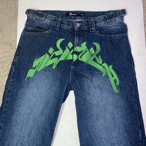 VICINITY baggy Jeans Embroidered